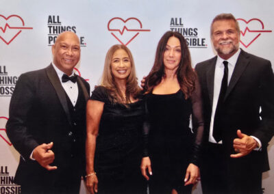 Victor and Eilene Marx with Michael and Debbie Villoria Hawaii Illusionist